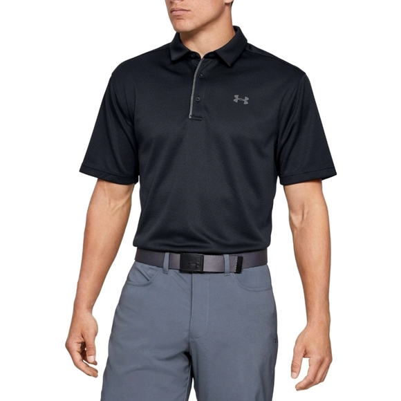 Under Armour Other - Under Armour Men's Tech Polo Shirt Black Classic 4XL
